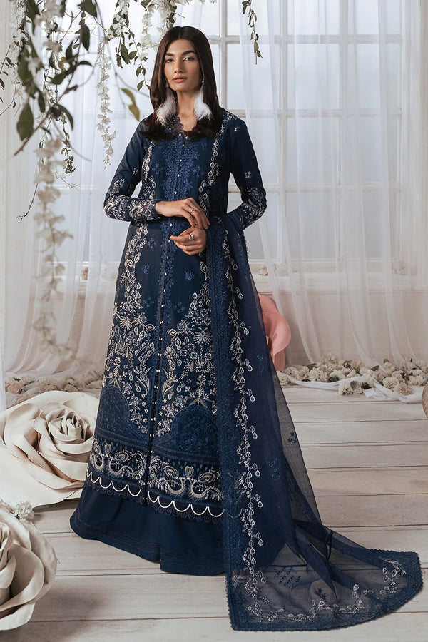 AYZEL EUDORA LUXURY LAWN| UN-STITCHED-3PC| ESTELLE