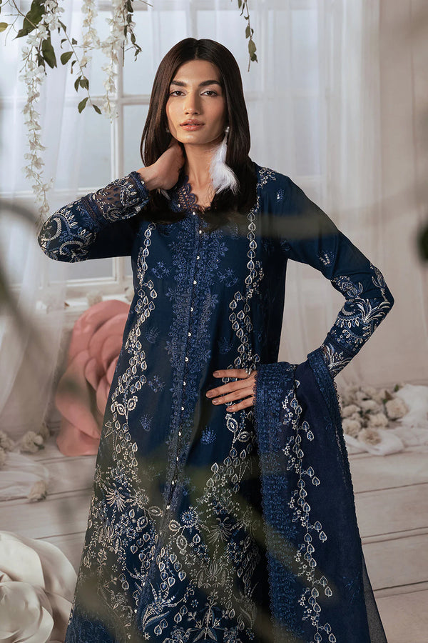 AYZEL EUDORA LUXURY LAWN| UN-STITCHED-3PC| ESTELLE