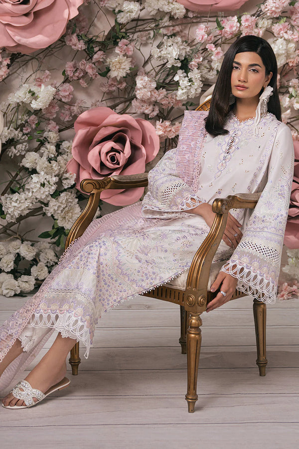 AYZEL EUDORA LUXURY LAWN| UN-STITCHED-3PC| ELANIA