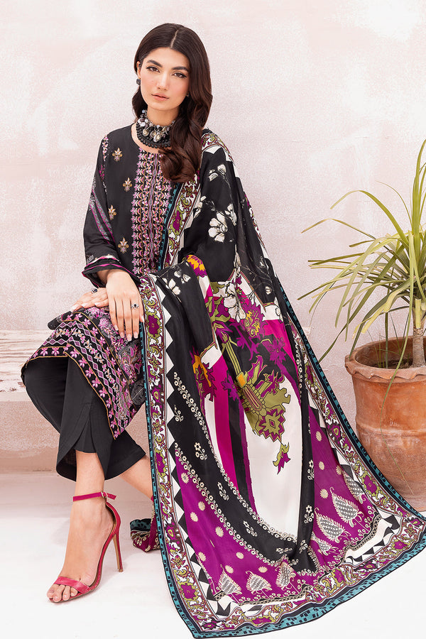 MASHAAL BY RAMSHA LUXURY LAWN-3PC | L-704