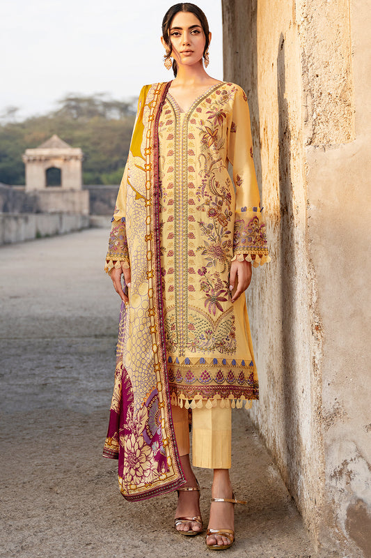 ANDAAZ LUXURY LAWN EMBROIDERED BY RAMSHA -Z-605