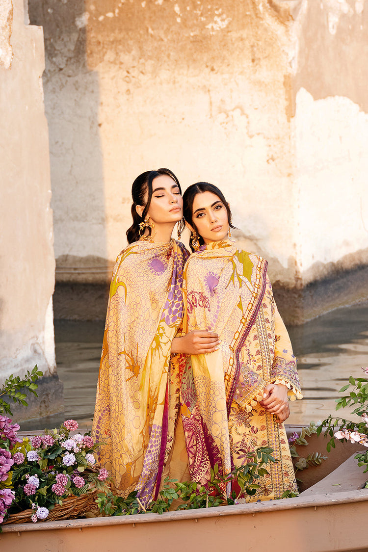 ANDAAZ LUXURY LAWN EMBROIDERED BY RAMSHA -Z-605