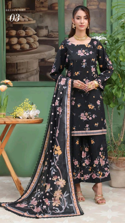 COCO BY ALZOHIAB LAWN CORDS -D03
