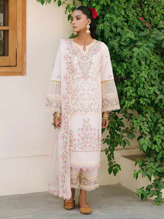SHANAYA BY MAHNUR UN-STITCHED 3PC | Elnaz
