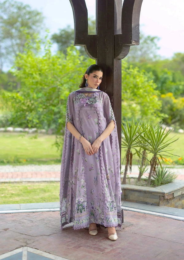 BRIDGERTON BY ELAF PREMIUM LAWN | LILAC GARDEN
