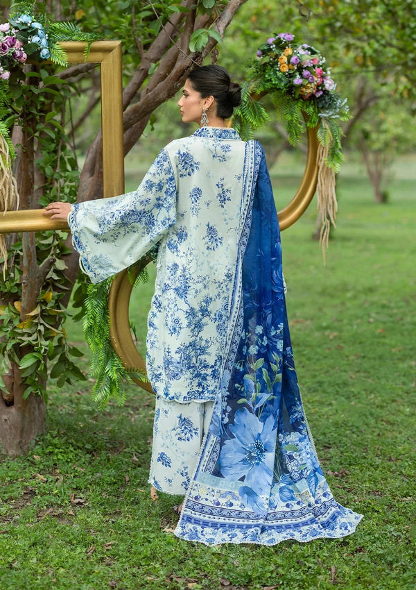 BRIDGERTON BY ELAF PREMIUM LAWN | FIORI D’AVORIO