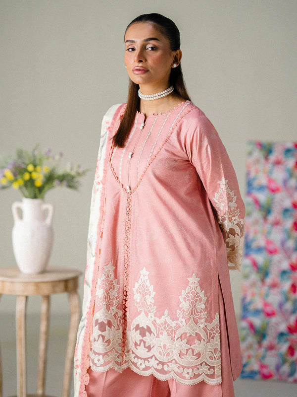 FAIZA FAISAL PREMIUM LAWN | BLUSH HORIZON