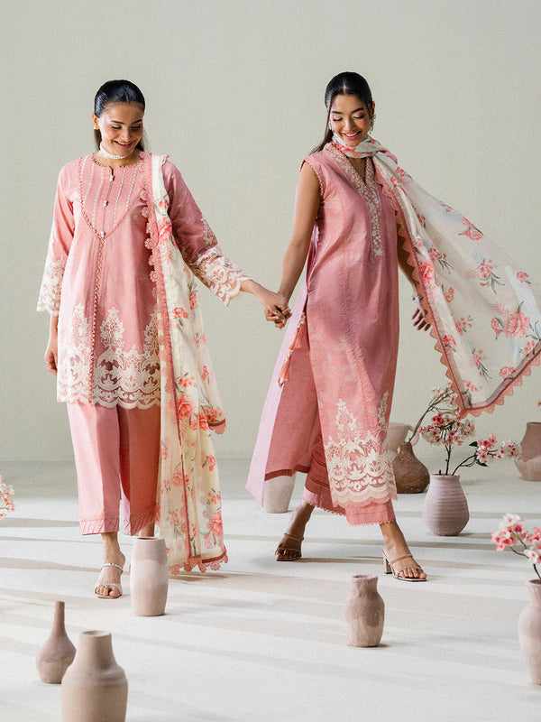 FAIZA FAISAL PREMIUM LAWN | BLUSH HORIZON