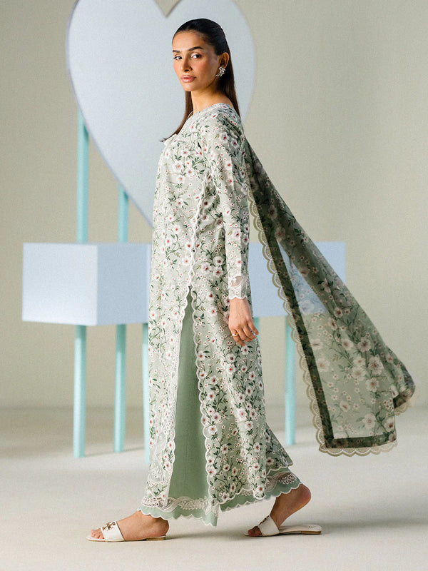 FAIZA FAISAL PREMIUM LAWN | MINT MUSE