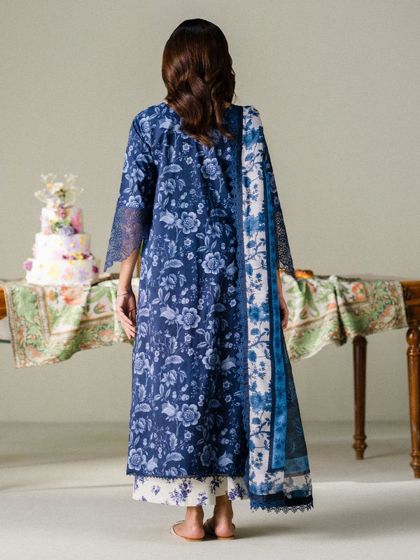 FAIZA FAISAL PREMIUM LAWN | MIDNIGHT MEADOW