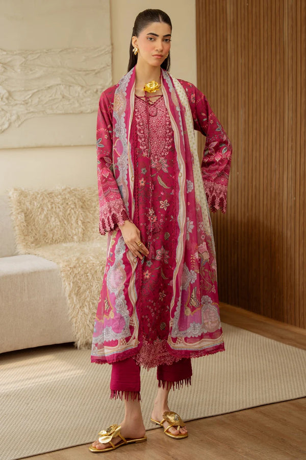 Aabyaan Print Luxe Linen FLEUR (AK-10)