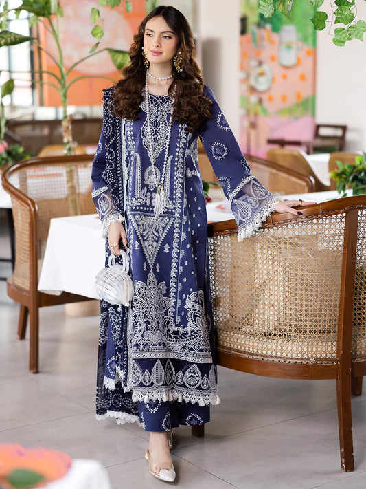 AFTERHOURS BY MAHNUR UN-STITCHED 3PC | Garden Glee