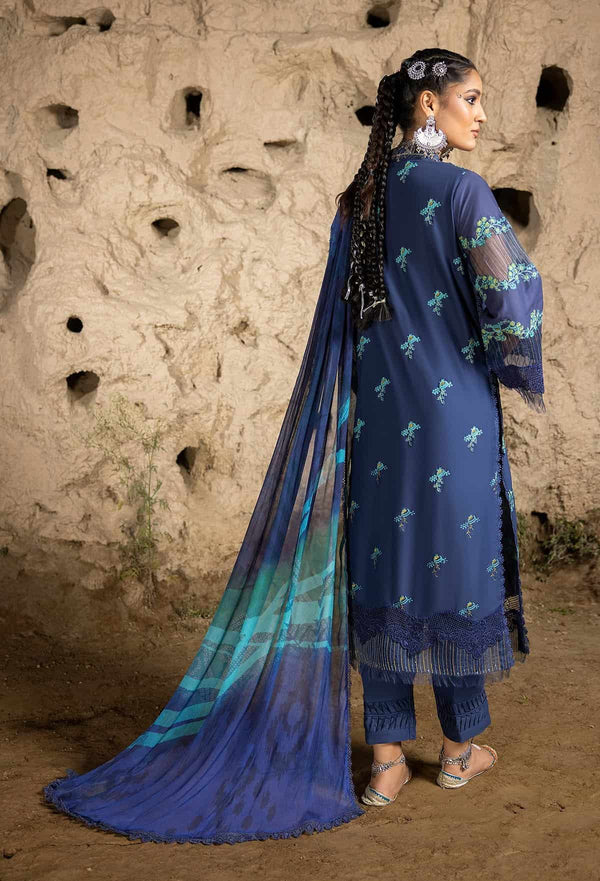 HAFSA ZIA BY ADAN'S LIBAS| UNSTITCHED 3PC|D-5531