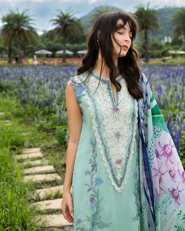THE SECRET GARDEN BY MUSHQ UN-STITCHED 3PC | Hummingbird Haven