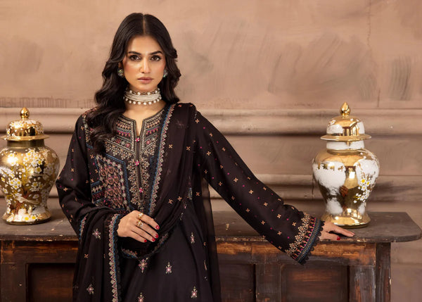 HUSN-E-JAHAAN EMBROIDERED LAWN | D-04