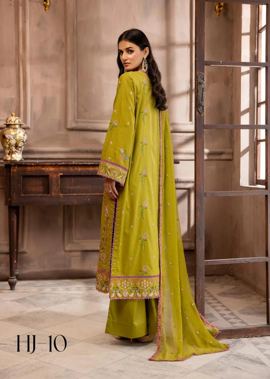 HUSN-E-JAHAAN EMBROIDERED LAWN | D-10