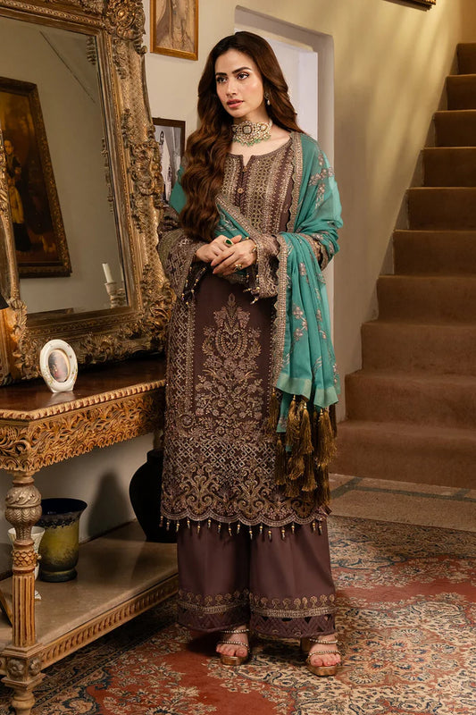 NOOR JAHAN BY IMROZIA UN-STITCHED 3PC | I-199 Khawab