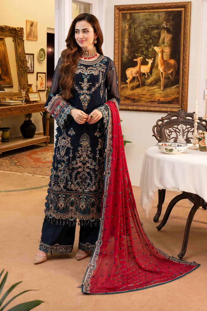 NOOR JAHAN BY IMROZIA UN-STITCHED 3PC | I-201 Husn