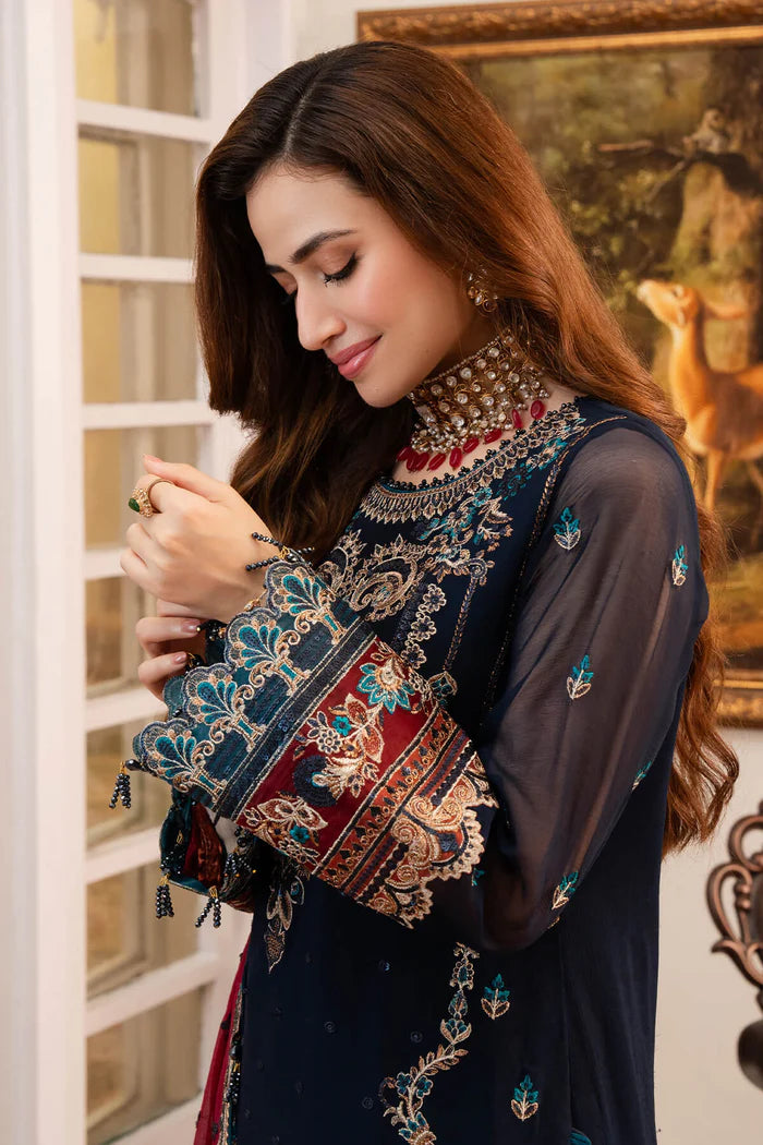 NOOR JAHAN BY IMROZIA UN-STITCHED 3PC | I-201 Husn