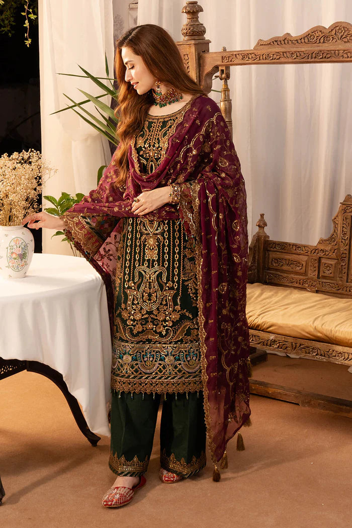 NOOR JAHAN BY IMROZIA UN-STITCHED 3PC | I-204 Mehak