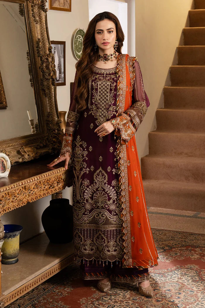 NOOR JAHAN BY IMROZIA UN-STITCHED 3PC | I-206 Chandni