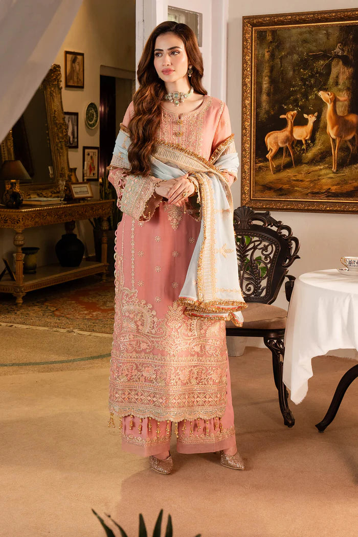 NOOR JAHAN BY IMROZIA UN-STITCHED 3PC | I-207 Dilkash