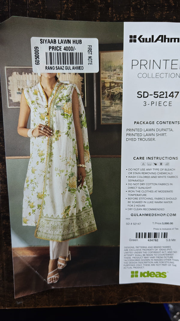 RANG SAAZ BY GUL AHMED SD-52147