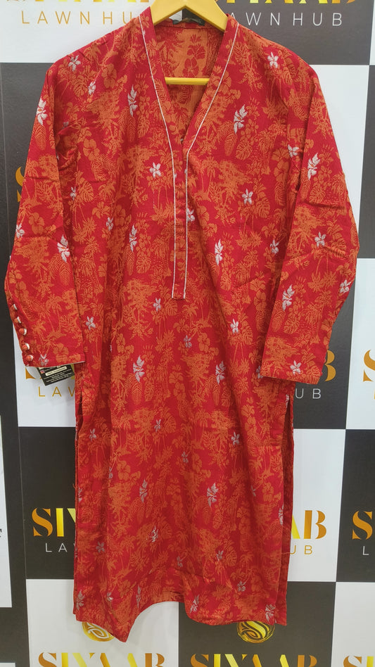 JUNAID JAMSHED JACQUARD LAWN KURTI JJ-16