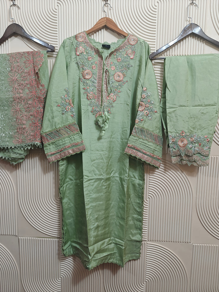 ZOYA AHMED AAMNA FAISAL STITCHED LAWN D-01(B)