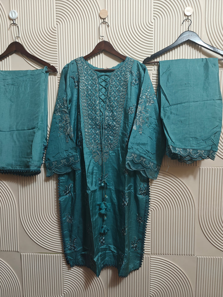 ZOYA AHMED AAMNA FAISAL STITCHED LAWN D-02(B)