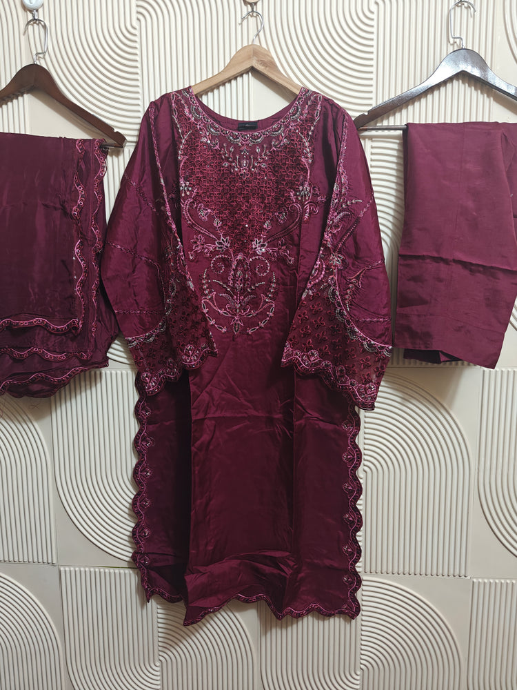 ZOYA AHMED AAMNA FAISAL STITCHED LAWN D-04(A)