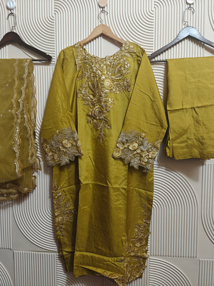 ZOYA AHMED AAMNA FAISAL STITCHED LAWN D-03(A)