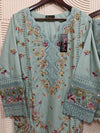 ZA AAMNA NOOR LUXUR LAWN PRET | D-05