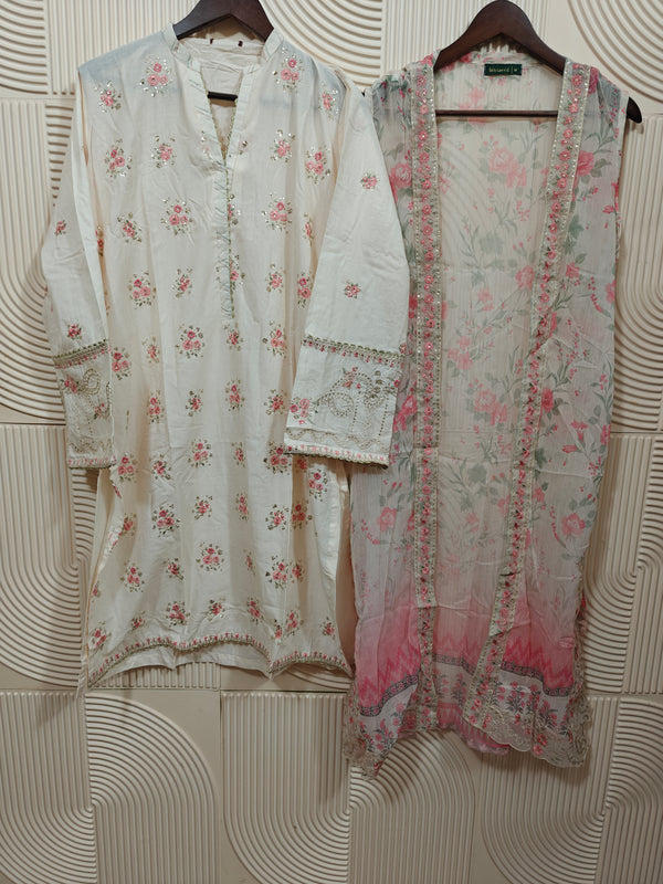 BIN SAEED LUXURY | WITH JACKET STYLE | D-04