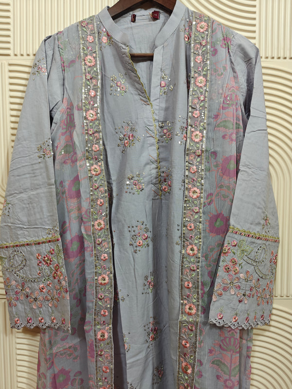 BIN SAEED LUXURY | WITH JACKET STYLE | D-01