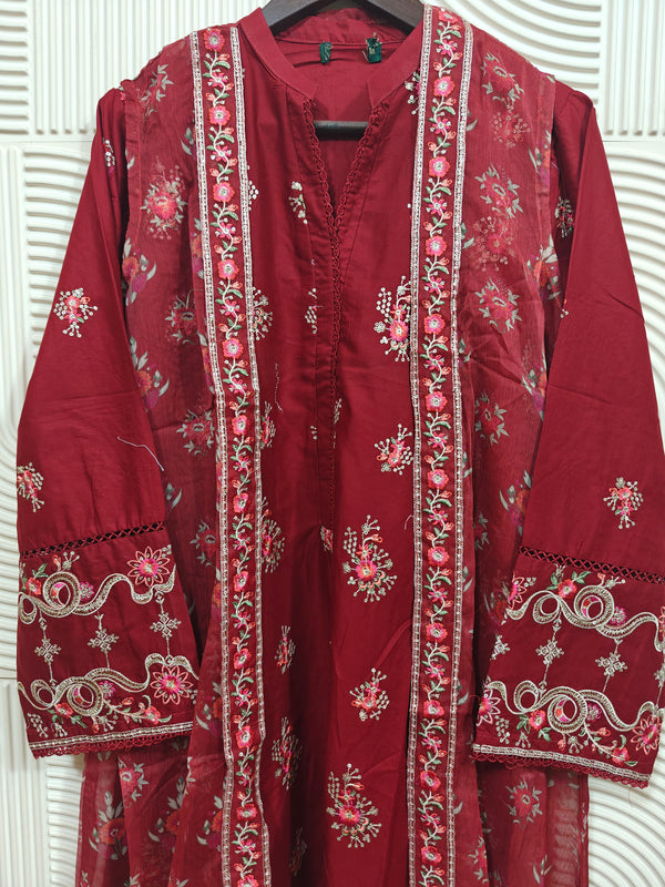 BIN SAEED LUXURY | WITH JACKET STYLE | D-07