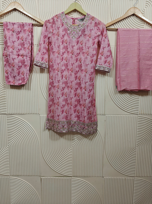 M KIDS BY MARIA B LUXURY 2025 MKS-PC-08