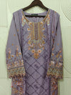 MUNIRA STITCHED CHIKANKARI 2025 D-01