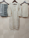 MUNIRA STITCHED CHIKANKARI 2025 D-02