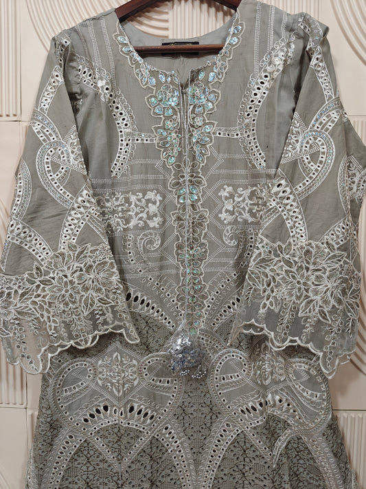 MUNIRA STITCHED CHIKANKARI 2025 D-06