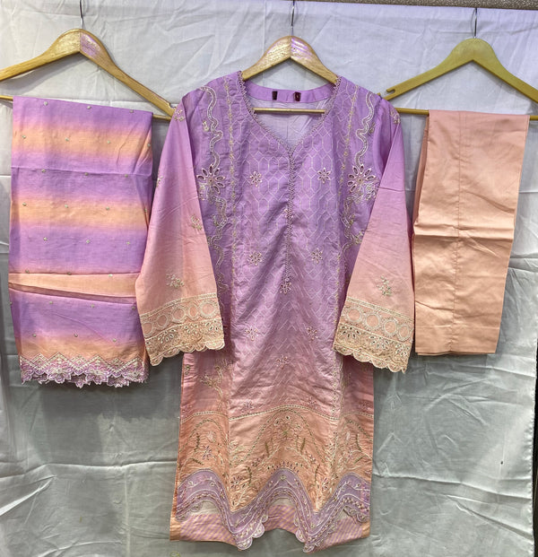 BIN SAEED HEAVY STITCHED EMBROIDERED D-04
