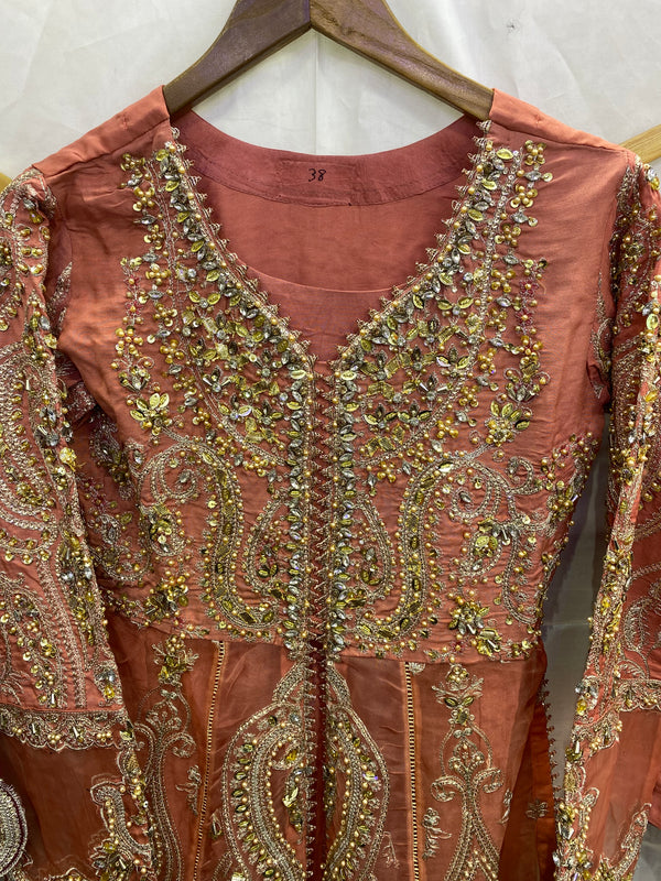 ARSHEEN BANOBY ZOYA AHMED HANDWORK STITCHED D-21