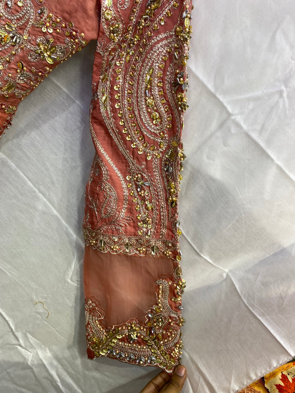 ARSHEEN BANOBY ZOYA AHMED HANDWORK STITCHED D-21