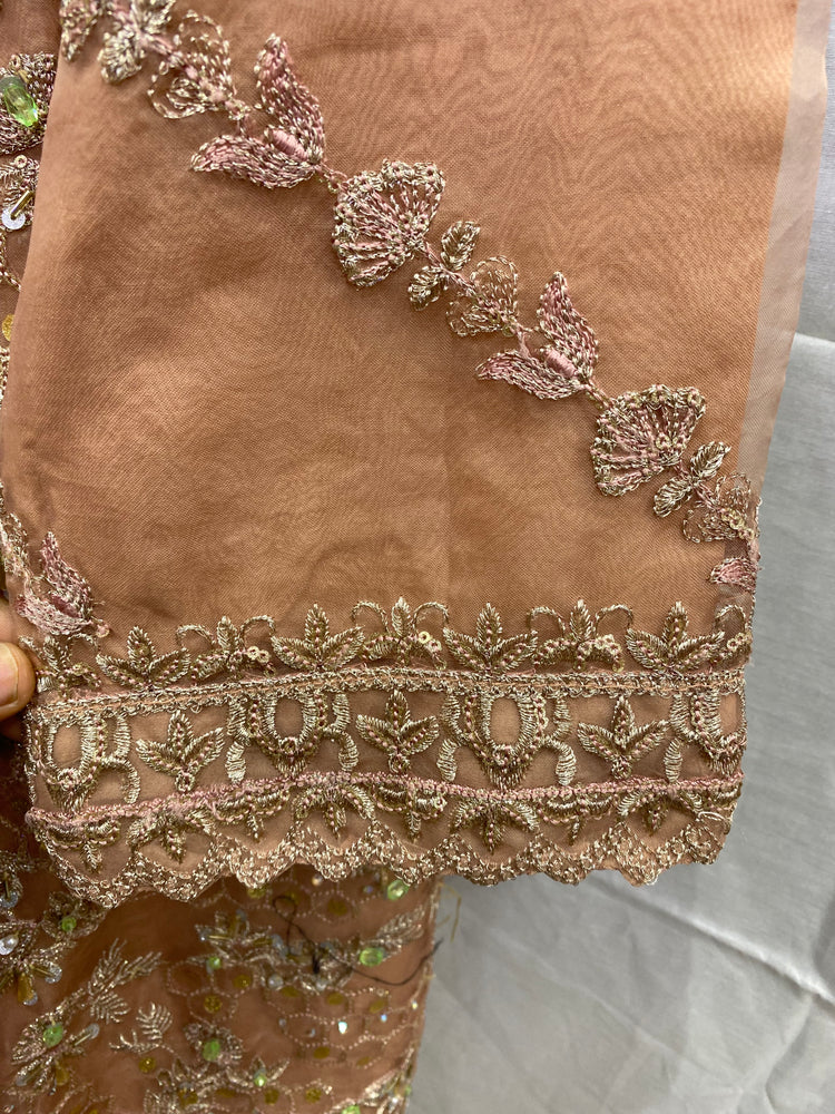 ARSHEEN BANO  BY ZOYA AHMED HANDWORK STITCHED D-22