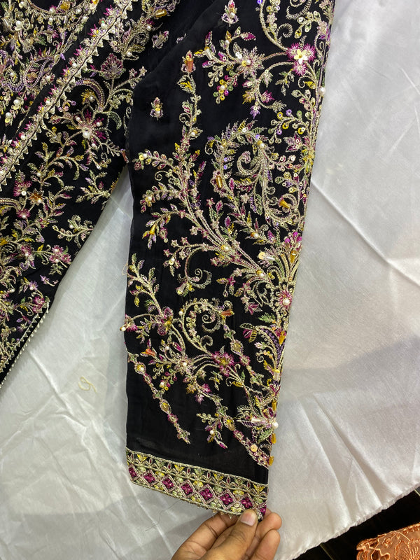 ARSHEEN BANOBY ZOYA AHMED HANDWORK STITCHED D-23
