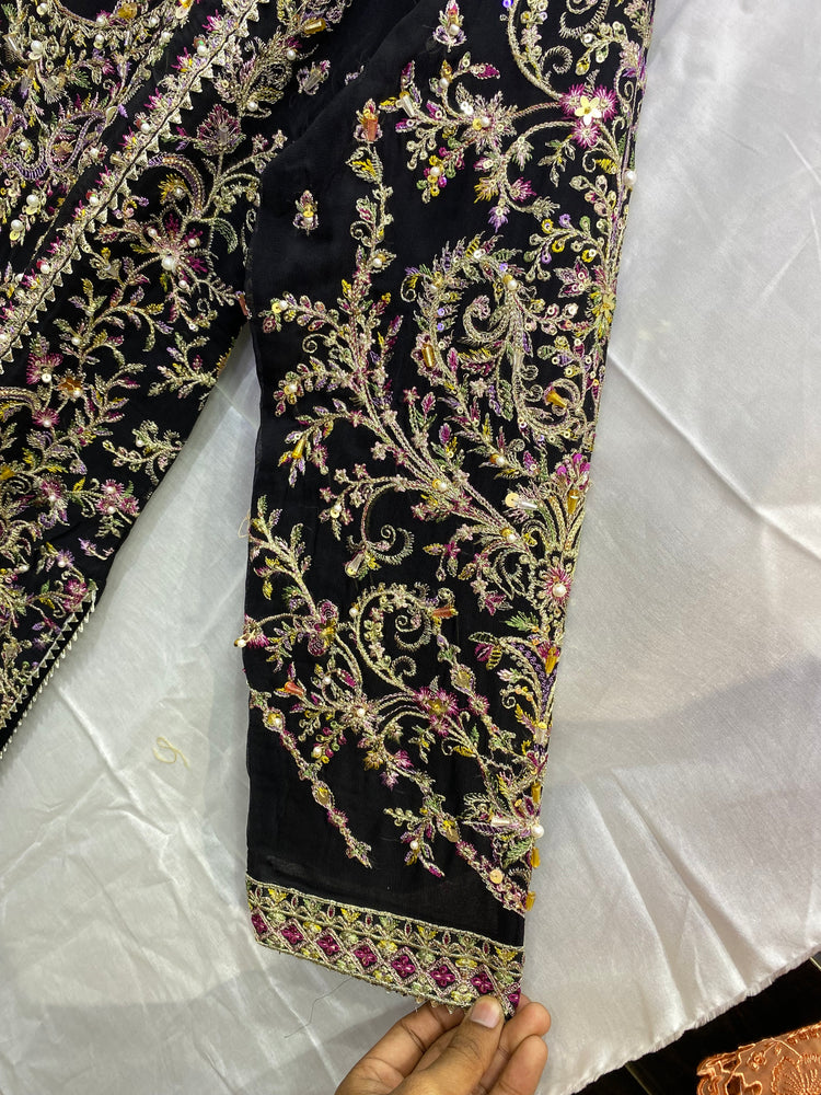 ARSHEEN BANO  BY ZOYA AHMED HANDWORK STITCHED D-23