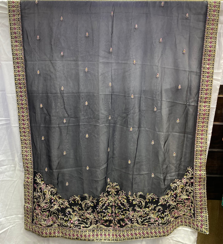 ARSHEEN BANO  BY ZOYA AHMED HANDWORK STITCHED D-23