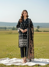 LAKHANY BY LSM UN-STITCHED 3PC | MIDNIGHT ELEGANCE