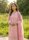 LAKHANY BY LSM UN-STITCHED 3PC | BLUSH HARMONY