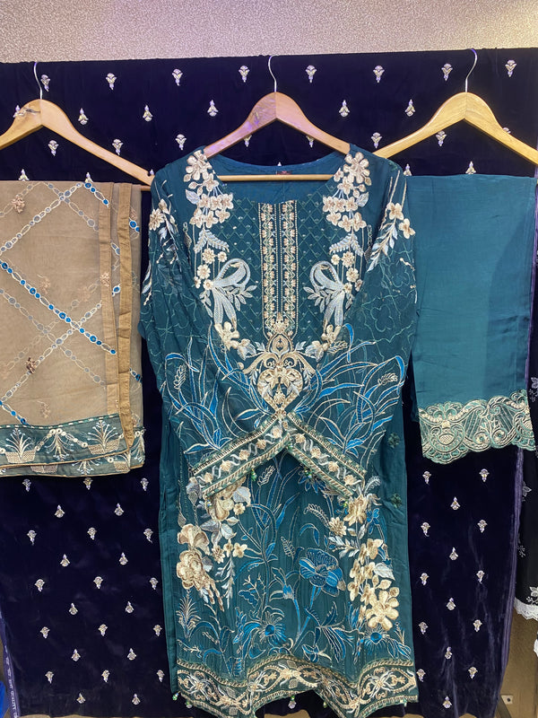 RAMSHA CHIFFON STITCHED 24 D-08